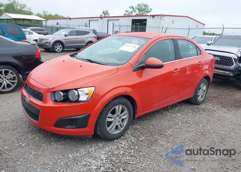 2012 Chevrolet Sonic 2Lt z USA, uszkodzony, nr VIN 1G1JC5SH8C4160757